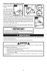 Preview for 11 page of Dirt Devil Quick & Light FD50035 Owner'S Manual