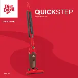 Preview for 1 page of Dirt Devil Quickstep User Manual