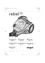 Dirt Devil rebel 21 Operating Manual preview