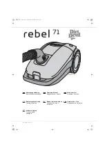 Preview for 1 page of Dirt Devil Rebel 71 Operating Manual