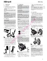 Preview for 5 page of Dirt Devil Rocco series Operating Instructions Manual