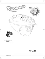 Dirt Devil Rocco Operating Manual preview