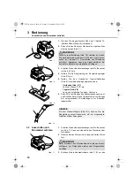 Preview for 10 page of Dirt Devil Royal Swiffy Operating Manual