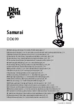 Preview for 1 page of Dirt Devil Samurai DD699 Instruction Manual