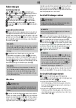 Preview for 11 page of Dirt Devil Samurai DD699 Instruction Manual