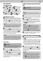 Preview for 143 page of Dirt Devil Samurai DD699 Instruction Manual