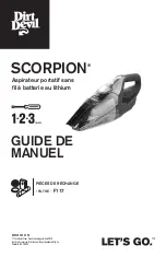 Предварительный просмотр 14 страницы Dirt Devil Scorpion User Manual