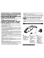 Предварительный просмотр 3 страницы Dirt Devil SD10200 Owner'S Manual