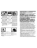 Предварительный просмотр 5 страницы Dirt Devil SD12000 Owner'S Manual