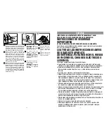 Предварительный просмотр 7 страницы Dirt Devil SD12000 Owner'S Manual