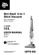 Preview for 1 page of Dirt Devil SD20000RED User Manual