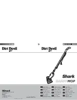 Dirt Devil Shark DAMPFMop Operating Manual preview