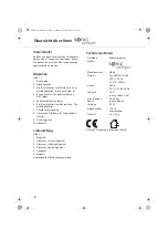 Preview for 4 page of Dirt Devil Sonic sweeper M666 Operating Manual