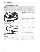 Preview for 18 page of Dirt Devil Spider M607 Operating Manual