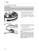 Preview for 44 page of Dirt Devil Spider M607 Operating Manual