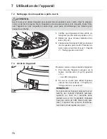 Preview for 70 page of Dirt Devil Spider M607 Operating Manual