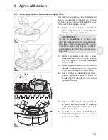 Preview for 73 page of Dirt Devil Spider M607 Operating Manual