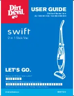 Preview for 1 page of Dirt Devil Swift DDST12V User Manual