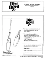 Preview for 8 page of Dirt Devil Swift Stick Owner'S Manual