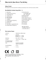 Preview for 4 page of Dirt Devil twinfinity m5040 Operating Manual