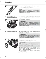 Preview for 28 page of Dirt Devil twinfinity m5040 Operating Manual