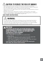 Preview for 5 page of Dirt Devil UD70167P User Manual