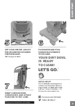 Preview for 7 page of Dirt Devil UD70167P User Manual