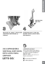 Preview for 47 page of Dirt Devil UD70180 User Manual