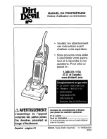 Предварительный просмотр 36 страницы Dirt Devil Vacuum Cleaner Owner'S Manual