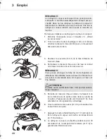 Предварительный просмотр 44 страницы Dirt Devil Vaporflex M3101 Operating Manual