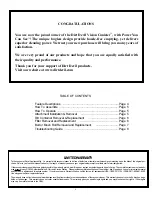 Preview for 2 page of Dirt Devil Vision Canister Owner'S Manual