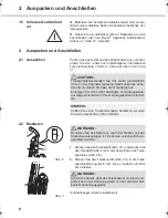 Предварительный просмотр 8 страницы Dirt Devil Vision V1 Operating Manual