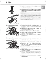 Предварительный просмотр 15 страницы Dirt Devil Vision V1 Operating Manual