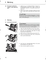 Предварительный просмотр 16 страницы Dirt Devil Vision V1 Operating Manual