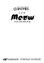 Preview for 20 page of DIRT FREAK Yotsuba Moto Meow 12 Instruction Manual