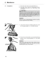 Preview for 14 page of DIRTDEVIL AQUAclean DD301 Operating Manual