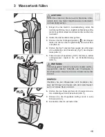 Preview for 15 page of DIRTDEVIL AQUAclean DD301 Operating Manual