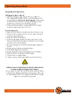 Preview for 12 page of Dirty Hand Tools 100983 Operation Manual