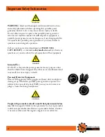 Preview for 4 page of Dirty Hand Tools 101105 Operation Manual