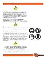 Preview for 4 page of Dirty Hand Tools 101571 Operation Manual