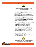 Preview for 13 page of Dirty Hand Tools 101571 Operation Manual