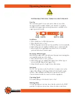 Preview for 15 page of Dirty Hand Tools 101571 Operation Manual