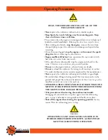 Предварительный просмотр 9 страницы Dirty Hand Tools 103350 Operation Manual