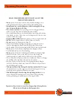 Preview for 10 page of Dirty Hand Tools 103408 Operation Manual