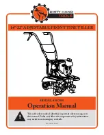 DIRTY HANDS 107555 Operation Manual preview