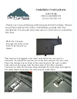 Предварительный просмотр 1 страницы Dirtydog 4x4 J2TR07R1BK Installation Instructions