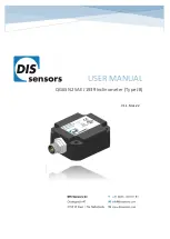 DIS Sensors QG65N2 Series User Manual предпросмотр