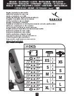 Preview for 3 page of DIS Domyos VM 480 Operating Instructions Manual