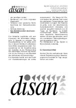 Preview for 28 page of Disan ZSA 18/1 Manual