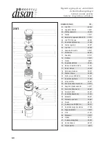 Preview for 58 page of Disan ZSA 18/1 Manual